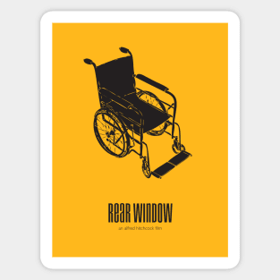 Rear Window - Alternative Movie Poster Sticker